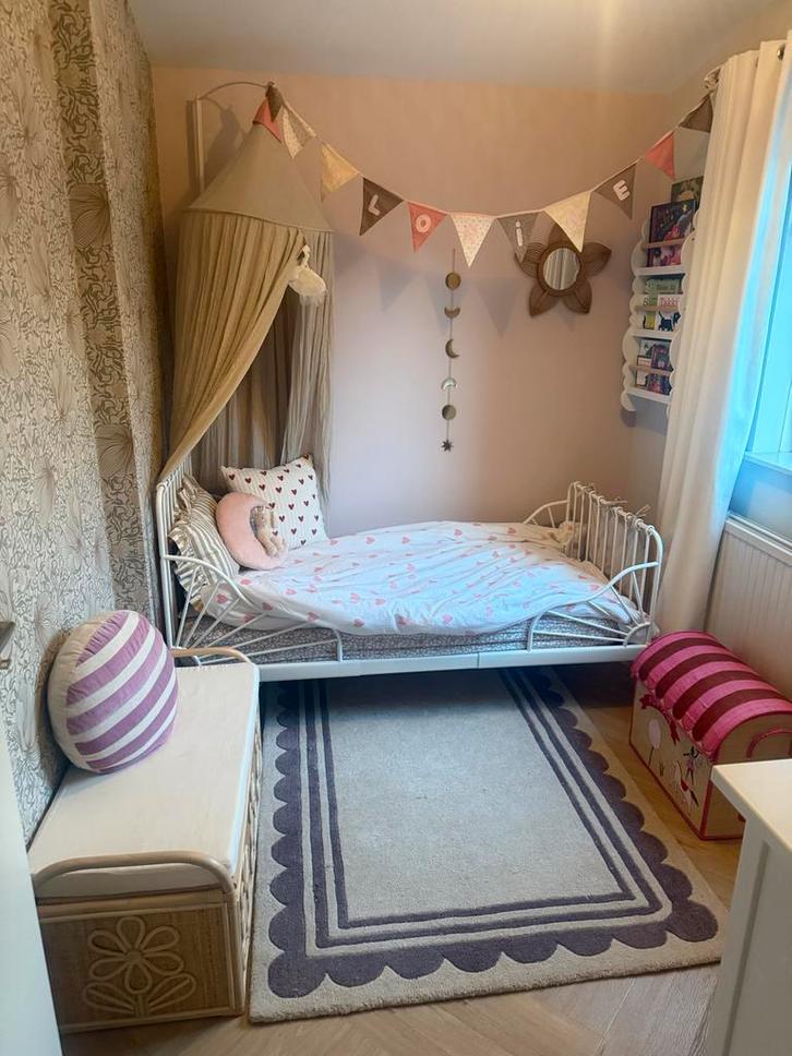 Gratis IKEA Minnen meegroeibed (beschadigd), Kinderen en Baby's, Kinderkamer | Bedden, Gebruikt, 180 cm of meer, 70 tot 85 cm