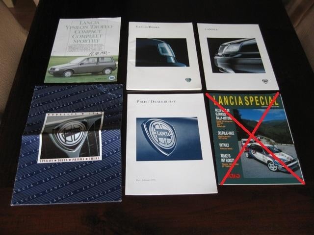 Lancia Folders, Boeken, Ophalen of Verzenden, Zo goed als nieuw, Overige merken, Lancia
