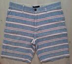 Tommy Hilfiger korte broek rood/wit/blauw taille maat 34., Kleding | Heren, Blauw, Tommy Hilfiger, Maat 56/58 (XL), Ophalen of Verzenden