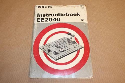 Philips Instructieboek EE2040 [Elektronica] 1978, Boeken, Techniek, Gelezen, Ophalen of Verzenden