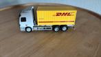HO MERCEDES BAHNTRANS MET DHL CONTAINER 1:87, Ophalen of Verzenden, Zo goed als nieuw
