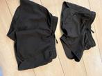 2 zwarte sportbroekjes maat 141-148, Ophalen of Verzenden, Gebruikt, Meisje, Sport- of Zwemkleding