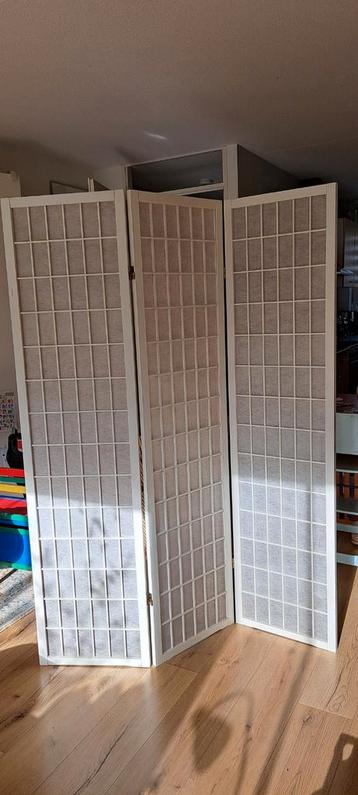 Kamerscherm / Scheidingswand - 3 Delig twee stuks beschikbaar voor biedingen