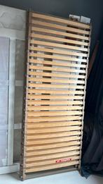 2 persoons wit  bed 160x200 met matras, Huis en Inrichting, Slaapkamer | Bedden, Ophalen, Eenpersoons, Wit, Zo goed als nieuw