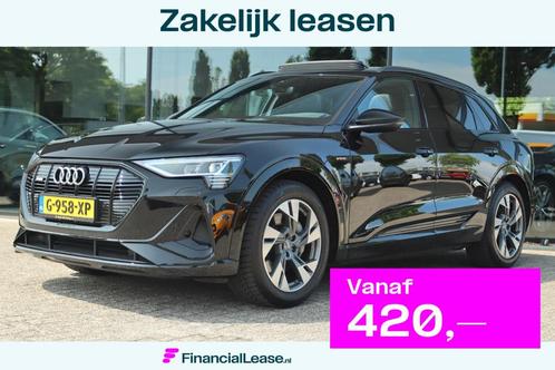 AUDI E-TRON 50 QUATTRO LAUNCH EDITION BLACK S-LINE 71 KWH |, Auto's, Audi, Bedrijf, Lease, Financial lease, e-tron, ABS, Adaptive Cruise Control