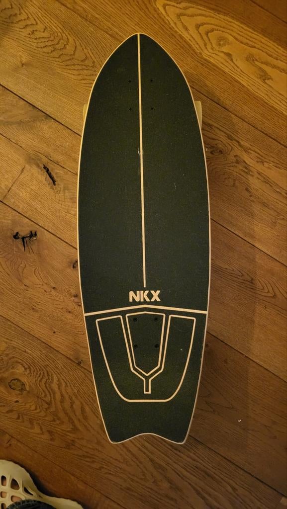 NKX Skateboard - Zo goed als nieuw!, Sport en Fitness, Skateboarden, Ophalen of Verzenden, Zo goed als nieuw, Skateboard, Longboard