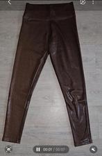 Legging glansje leer leder look maat s/m, Kleding | Dames, Ophalen, Zo goed als nieuw, Zwart, Legging