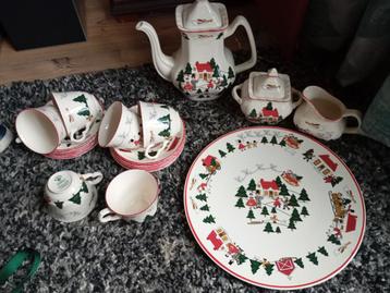 Masons Christmas Village Theeset beschikbaar voor biedingen