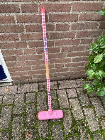 Fien en Teun roze kinderbezem  beschikbaar voor biedingen