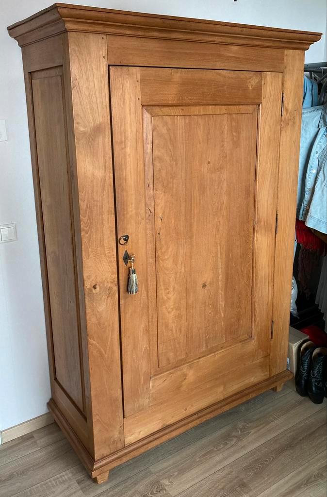 Linnenkast/Buffetkast, enkeldeurs, 3 planken, Huis en Inrichting, Kasten | Wandmeubels, Zo goed als nieuw, 150 tot 200 cm, Minder dan 150 cm