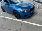 BMW M135i Xdrive Performance, Auto's, BMW, Zwart, Blauw, Alcantara, 340 pk