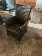 Tuinstoelen - 5 stuks in goede staat, Tuin en Terras, Ophalen, Gebruikt, Rotan, Stapelbaar