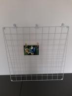 Wit metalen ophangrek voor foto's/tekeningen etc., Ophalen, Zo goed als nieuw, Overige typen