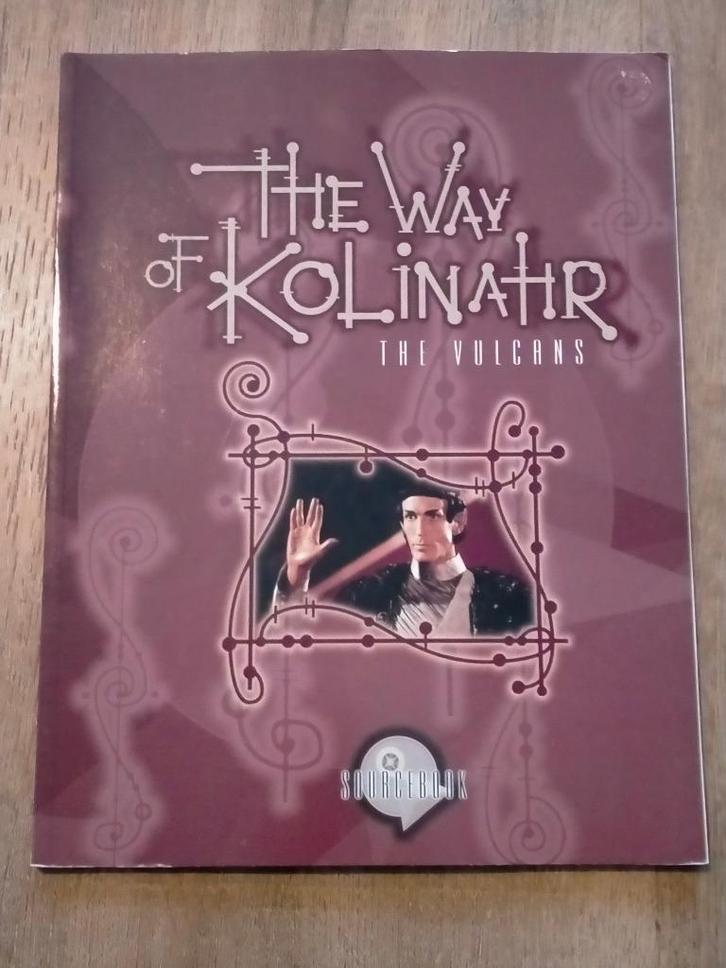The way of Kolinahr the Vulcans Star Trek Sourcebook, Verzamelen, Film en Tv, Gebruikt, Verzenden