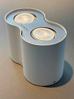 Hue - Dubbele Plafondspot, Huis en Inrichting, Ophalen, Metaal of Aluminium, Zo goed als nieuw, Plafondspot of Wandspot