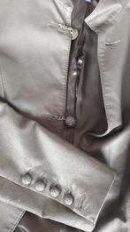 ZGAN grijs leren jasje Josephine & co maat 40, Maat 38/40 (M), Josephine & Co, Ophalen of Verzenden, Zo goed als nieuw