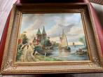 Mooi schilderij van j van dam 40 x50, Ophalen of Verzenden