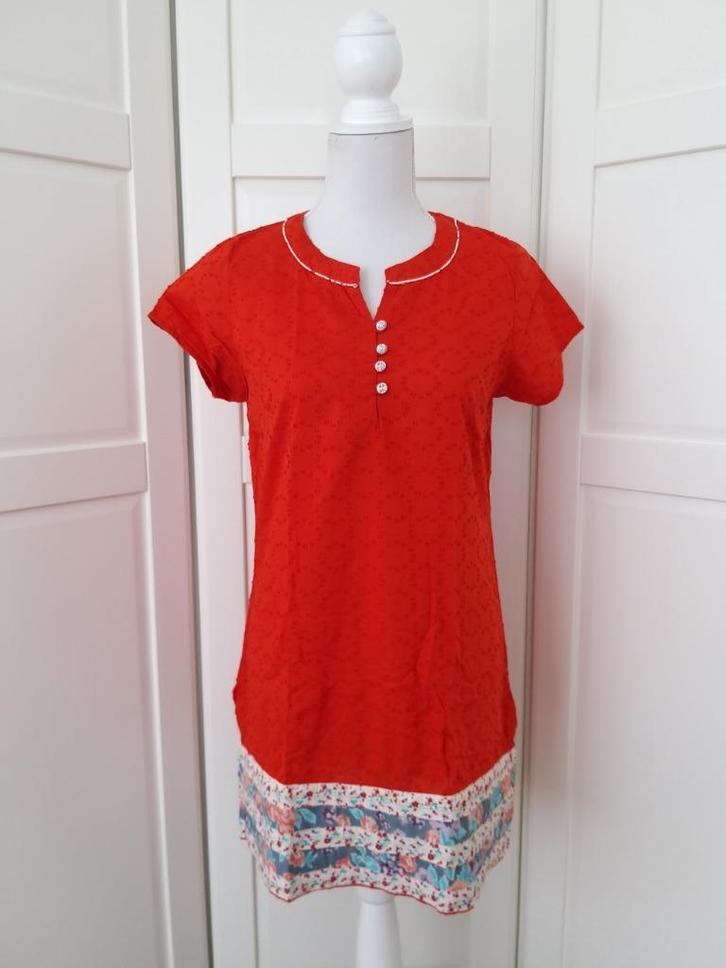 Shells terra oranje gipsy tuniek top,maat 34 XS (valt als M), Kleding | Dames, Blouses en Tunieken, Gedragen, Maat 34 (XS) of kleiner