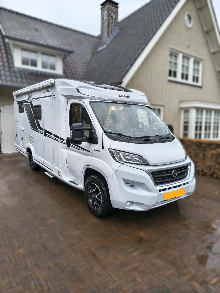 Knaus 650 MEG Automaat, Dakairco, 230V omvormer etc etc etc, Caravans en Kamperen, Campers, Particulier, tot en met 3, Half-integraal