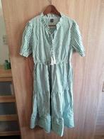 Shein nieuwe gestreepte dames jurk wit groen, maat L, Maat 42/44 (L), Nieuw, Ophalen of Verzenden, Shein