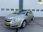Opel Corsa 1.2-16V Enjoy Automaat !, Gebruikt, Zwart, 1229 cc, Beige
