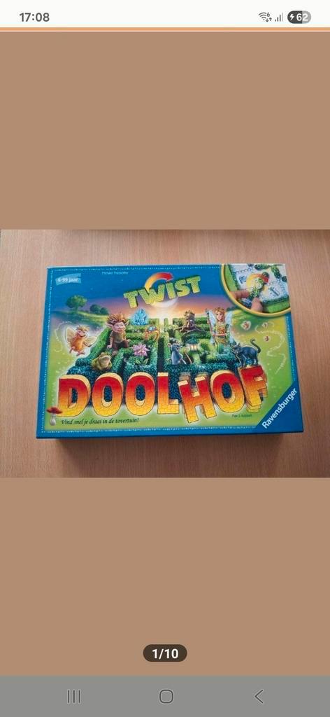 Gezelschapsspel Doolhof twist, Hobby en Vrije tijd, Gezelschapsspellen | Bordspellen, Zo goed als nieuw, Ophalen of Verzenden