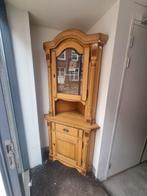 Licht Eiken Hoekkast - Perfect voor Nis, Huis en Inrichting, Kasten | Vitrinekasten, Ophalen, Gebruikt, Eikenhout, Klassiek