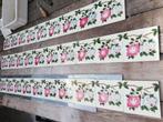 29 stuks art nouveau tegels met prachtige rozenrand, Antiek en Kunst, Ophalen
