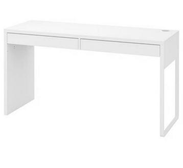 Micke ikea bureau wit met 1 organizer beschikbaar voor biedingen