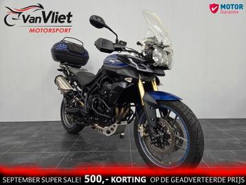 Erg Mooie Triumph Tiger 800 18869km.! Blauw beschikbaar voor biedingen