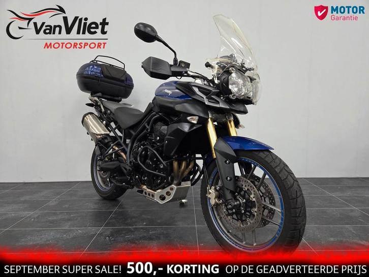 Erg Mooie Triumph Tiger 800 18869km.! Blauw, Motoren, Motoren | Triumph, Bedrijf, Overig, 3 cilinders