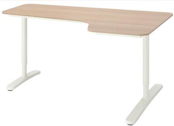 Ikea Bekant Hoekbureau Rechts met bureaukast met lade