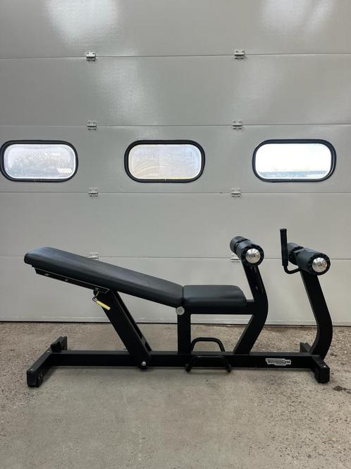Technogym Adjustable bench/ Ab trainer/ bank Black, Sport en Fitness, Fitnessmaterialen, Gebruikt, Halterset, Ophalen of Verzenden
