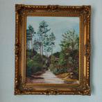 Mooi Vintage Schilderij met lijst schilder J.H. Verstappen b, Ophalen