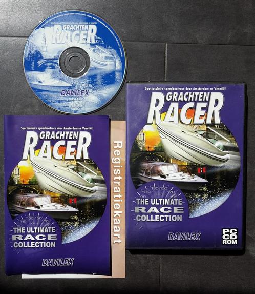 PC Game - Grachten Racer - Davilex Speedboat Racen, Spelcomputers en Games, Games | Pc, Zo goed als nieuw, Racen en Vliegen, 1 speler