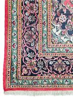 Handmade Persian wool Keshan Arak carpet Iran 196x275cm, Persian Perzisch vintage oosters hype, Crème, 150 tot 200 cm, 200 cm of meer