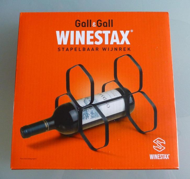 Winestax / stapelbaar wijnrek nieuw in verpakking, Huis en Inrichting, Woonaccessoires | Wijnrekken, Nieuw, Minder dan 50 cm, Kunststof