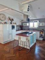 Complete keuken met kookeiland en apparatuur, Ophalen, Gebruikt, Overige materialen, Wit