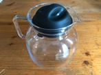 glazen theepot met kunststof dop, Glas of Glazen, Ophalen of Verzenden, Overige stijlen, Glas