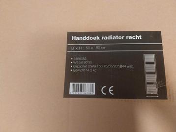 Nieuw in de doos handdoek radiator met thermostaat  beschikbaar voor biedingen