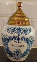 Delftsblauwe toebackvaas, Ophalen