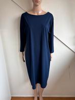 Ladress travelstof jurk maat S 36/38 donkerblauw, Kleding | Dames, Jurken, Blauw, Ophalen of Verzenden, Zo goed als nieuw, Maat 36 (S)