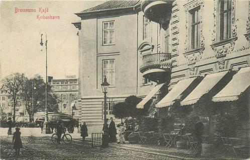 (381-387-013) Kobenhavn Bronnums Kafe, Verzamelen, Ansichtkaarten | Buitenland, Buiten Europa, Verzenden