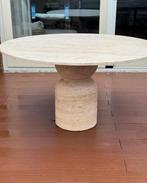 Travertin rond eettafel nieuw 140 cm en 120 cm, Huis en Inrichting, Tafels | Eettafels, 100 tot 150 cm, Rond, Nieuw, Ophalen of Verzenden