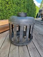 Grote metalen lantaarn/lamp, Ophalen, Gebruikt, Wandlamp, 50 tot 250 watt