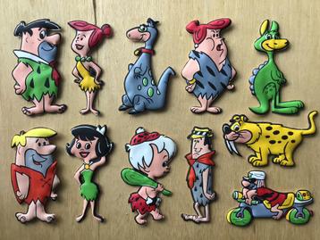 Vintage The Flintstones foam figuren (11x) - ZGAN