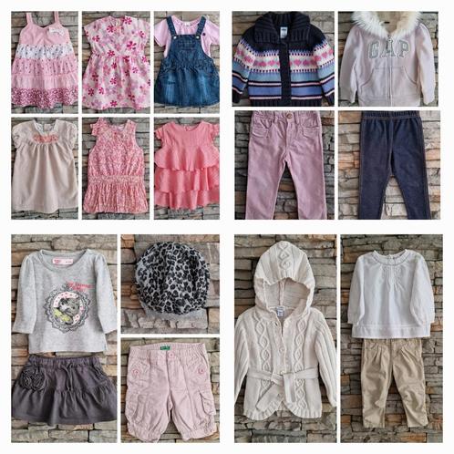 Meisjeskleding pakket maat 74 - 80, Kinderen en Baby's, Babykleding | Baby-kledingpakketten, Zo goed als nieuw, Maat 74, Ophalen of Verzenden