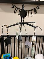 Muziek mobiel baby box vilt zwart, Ophalen of Verzenden, Zo goed als nieuw, Mobiel