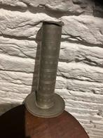 Antiek tinnen vaasje - 20 cm hoog, Antiek en Kunst, Antiek | Tin, Ophalen of Verzenden