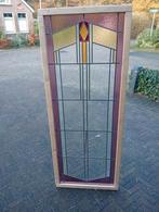 Zeer gaaf deur/paneel/ glas/lood/raam/ afhalen 95 euro!, Antiek en Kunst, Ophalen